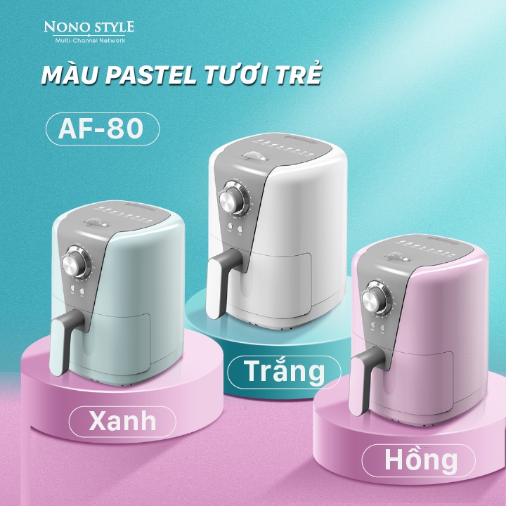 Nồi chiên không dầu mini 1.5 Lít BIYI AF89 - Nhỏ gọn tiện lợi, núm cơ sử dụng dễ dàng - BẢO HÀNH 12 THÁNG