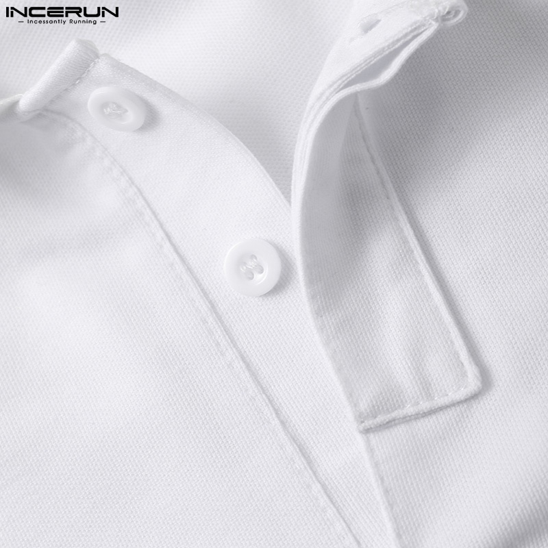 Áo ba lỗ sát nách INCERUN màu sắc tương phản trẻ trung cho nam