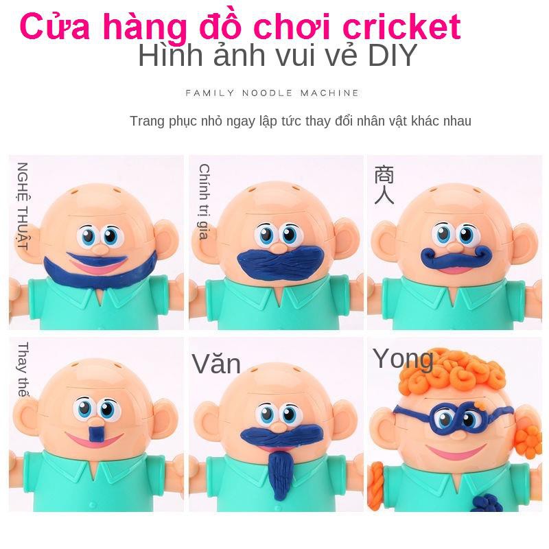 mạng cho trẻ em người nổi tiếng thợ cắt tóc màu đất sét đồ chơi cô gái plasticine dụng cụ búp bê như bộ khuôn bù