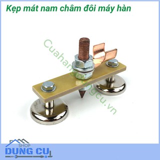 Kẹp mát nam châm đôi máy hàn