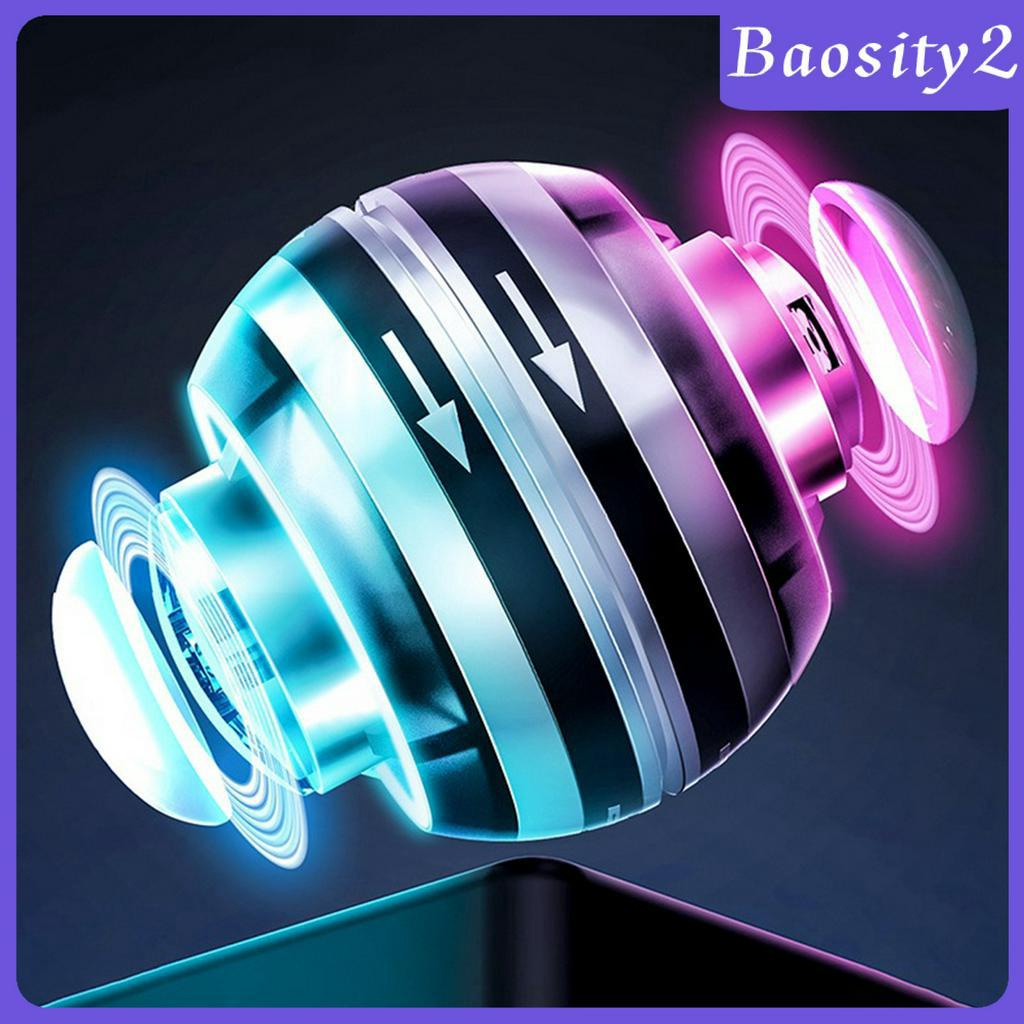 LED Wrist Ball Trainer Gyroscope Ball Gyro Arm Power Exerciser Pro Metal