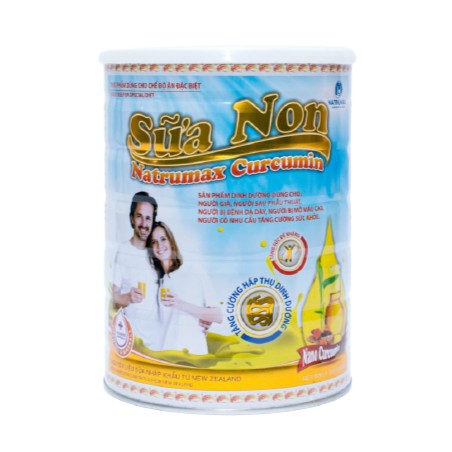 [Có bảo hành] Sữa non NATRUMAX CURCUMIN – Trọng lượng 800gr – Date T10/2022