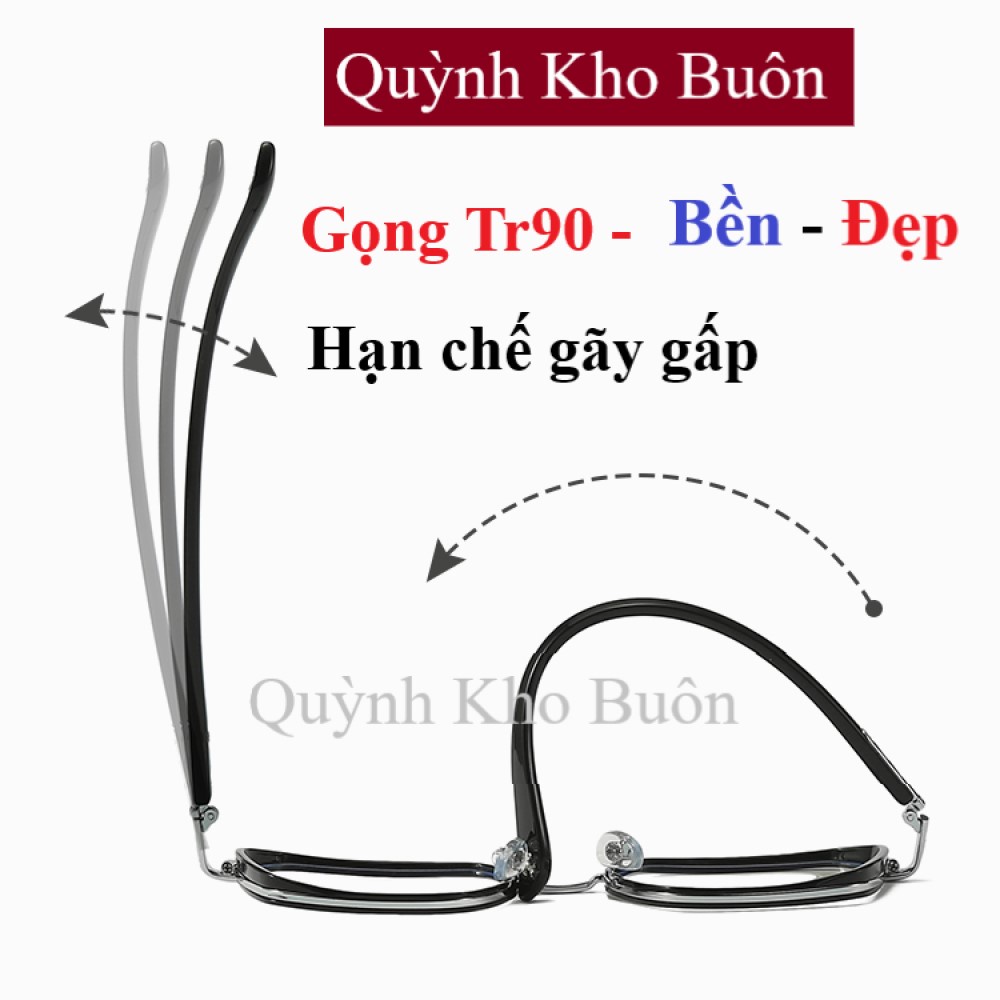 Kính mát hàng hiệu thời trang nam nữ chống UV400 - kính mắt thời trang vuông