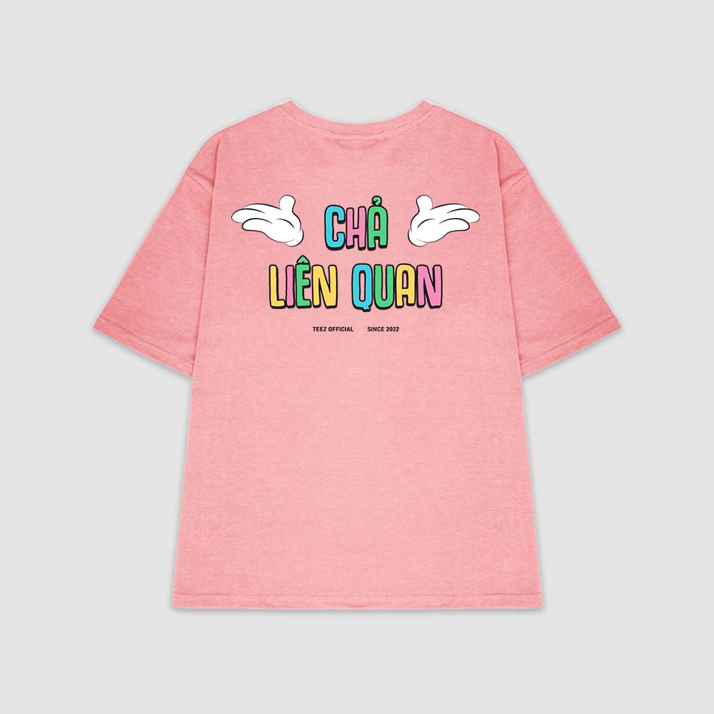 Áo Thun Unisex Nam Nữ TEEZ - TZ1046 Form Rộng Tay Lỡ Freesize