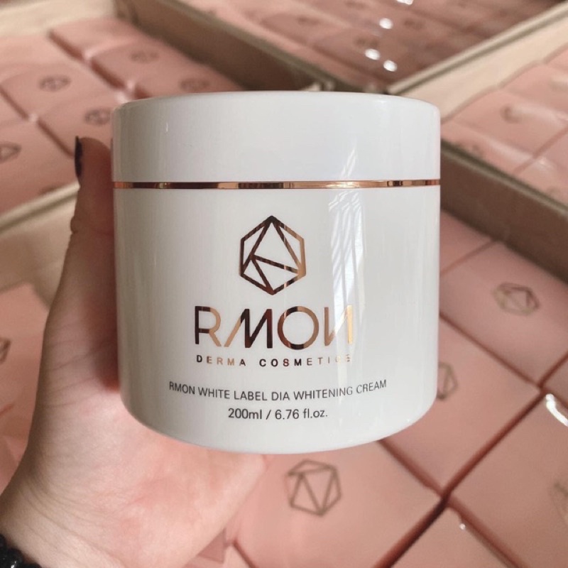 Kem Dưỡng Trắng Da Body Tế Bào Gốc Rmon White Label Dia Whitening Cream Hộp 200ml