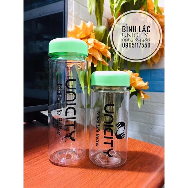 Bình Lắc Uni Xịn - Vạch ml - Dùng nước sôi 100độ