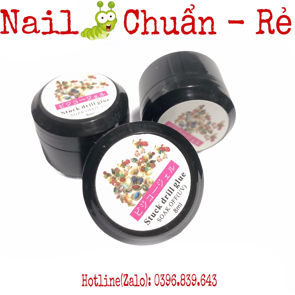 Bút Gel Đính Đá, Gắn Phụ Kiện Làm Nail - Gel Gắn Đá, Làm Móng phụ kiện