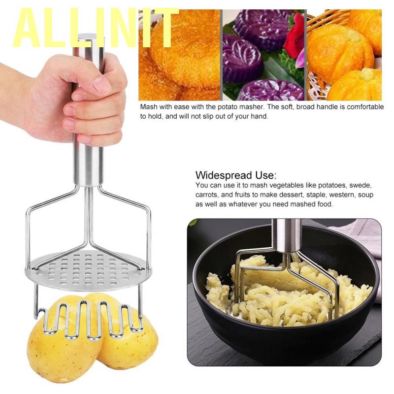 Dụng cụ nghiền khoai tây chất liệu inox bền bỉ dễ sử dụng