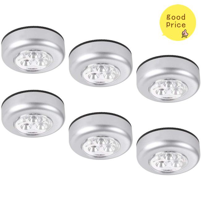 Đèn Đọc Sách Mini Cảm Ứng Không Dây 3 Bóng Led