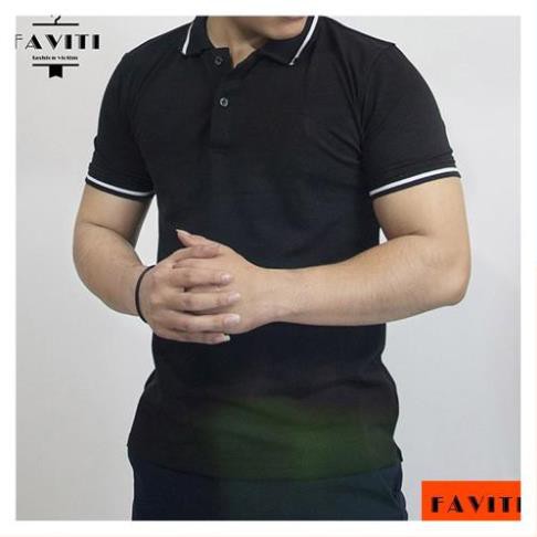 Áo phông nam đẹp cao cấp thời trang có cổ bẻ 2020 AT02