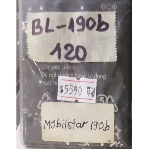 Pin Mobiistar BL- 190b