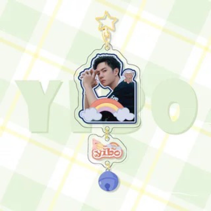 Móc khoá 3 tầng Vương Nhất Bác siêu xinh