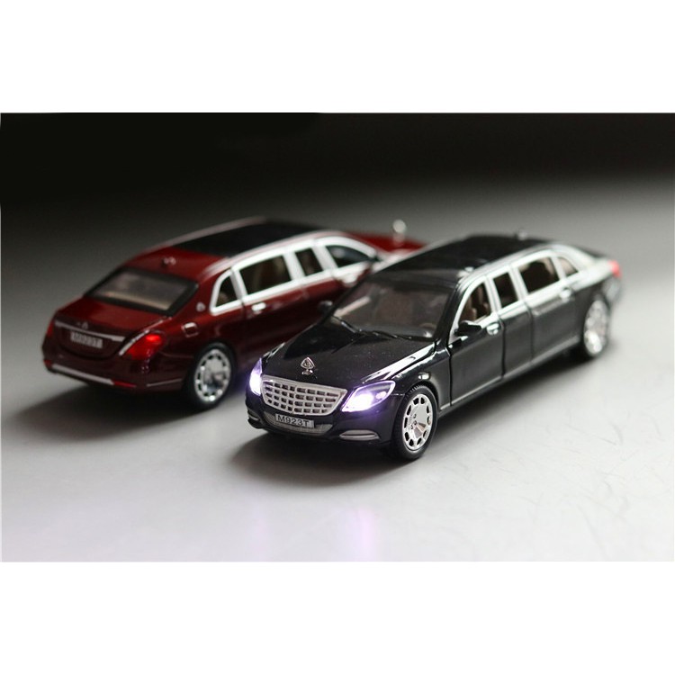 Ô tô Mô hình Mercedes Maybach S650 Pullman Tỉ lệ 1:24