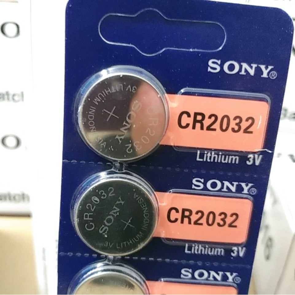 [CHÍNH HÃNG]  PIN CR2032, CR2025, CR2016 SONY LITHIUM 3V PIN NÚT ÁO SONY NHẬT