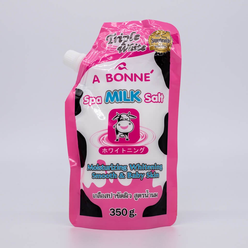 Muối tắm sữa bò tẩy tế bào chết A Bonne Spa Milk Salt Thái Lan 350gr