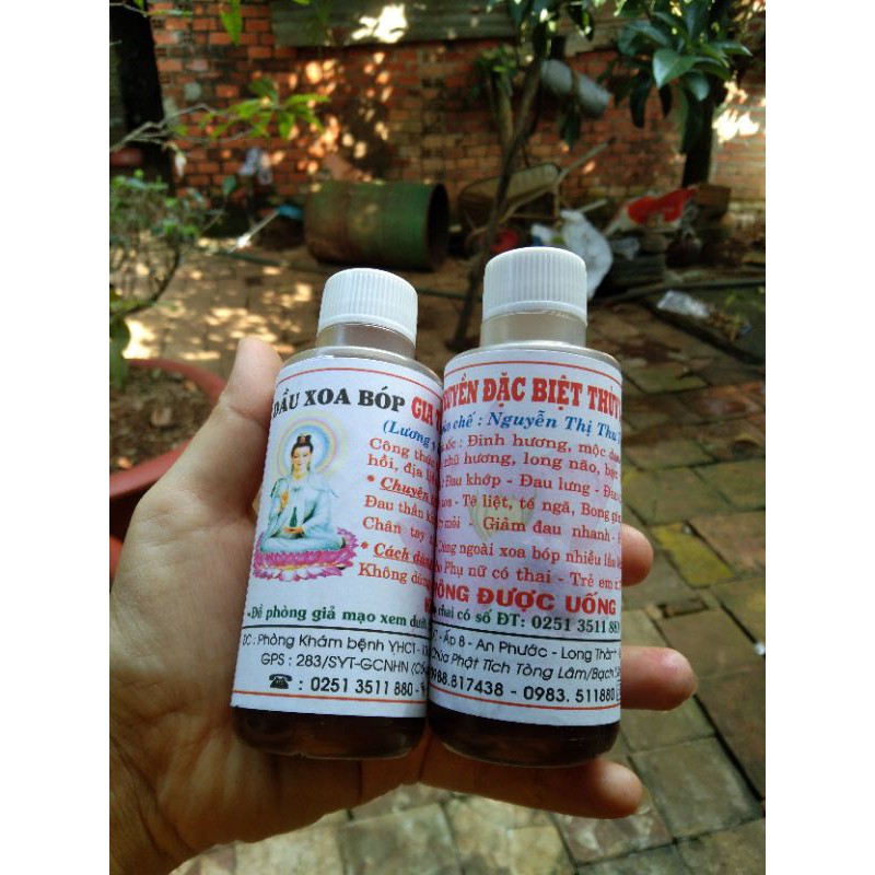 10 chai Dầu xoa bóp gia truyền Thuỷ Long giảm đau nhức mỏi xương khớp đông y Nguyễn Thị Thu Thuỷ dau xoa bop xuong khop