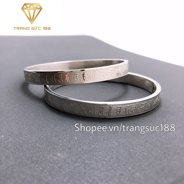 Vòng tay titan Om Mani Padme Hum