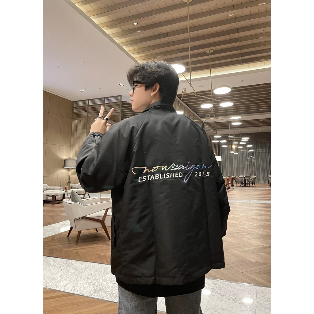 Áo khoác NEEDS OF WISDOM Multicolor Embroidered Jacket - Local Brand Chính Hãng