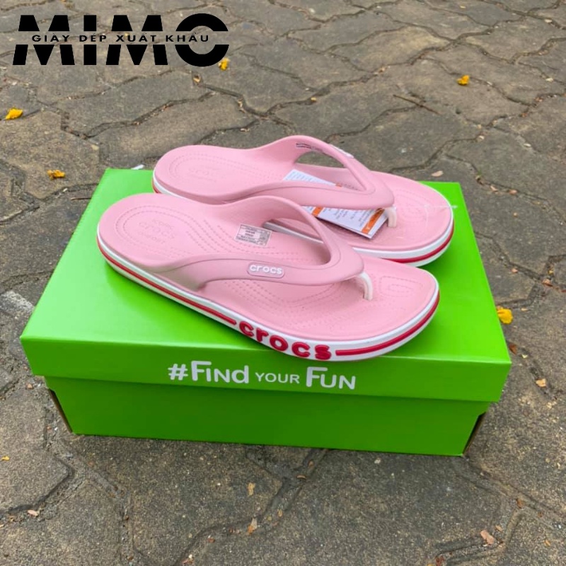 Tông xỏ ngón, dép kẹp Baya màu hồng nhạt êm mềm nhẹ, bền đẹp, chống trơn trượt cho nữ