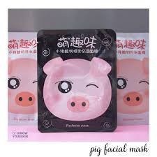 Mặt Nạ Heo Đen Sữa Chua Pig Facial Nội Địa Trung