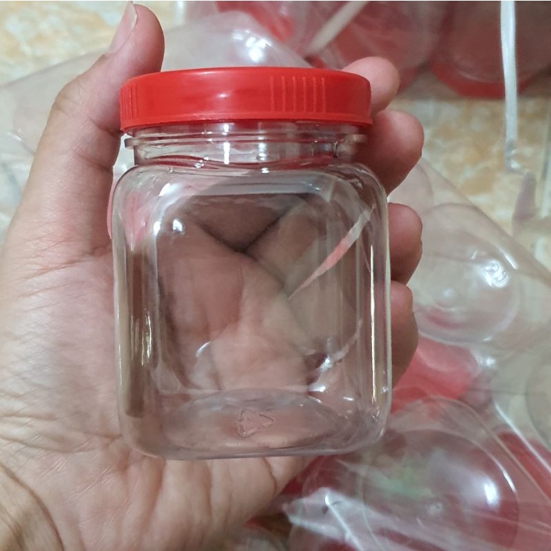 20 lọ nhựa vuông 300ml