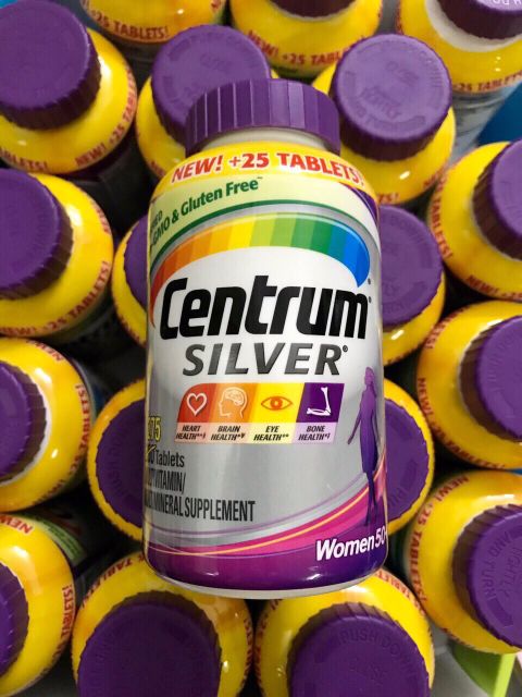 Centrum Silver Men _ Women 50+ chai 275 viên | Thế Giới Skin Care