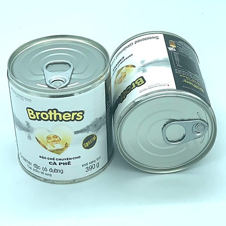Sữa đặc có đường Brother Trung Nguyên, hộp 390gr có nắp giật tiện lợi, thơm ngon khó cưỡng. | BigBuy360 - bigbuy360.vn