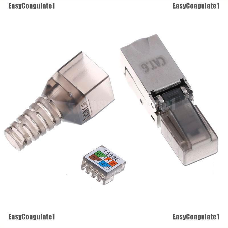 Đầu Nối Mạng Rj45 8p8c 1 + + ~ Cat6 | BigBuy360 - bigbuy360.vn