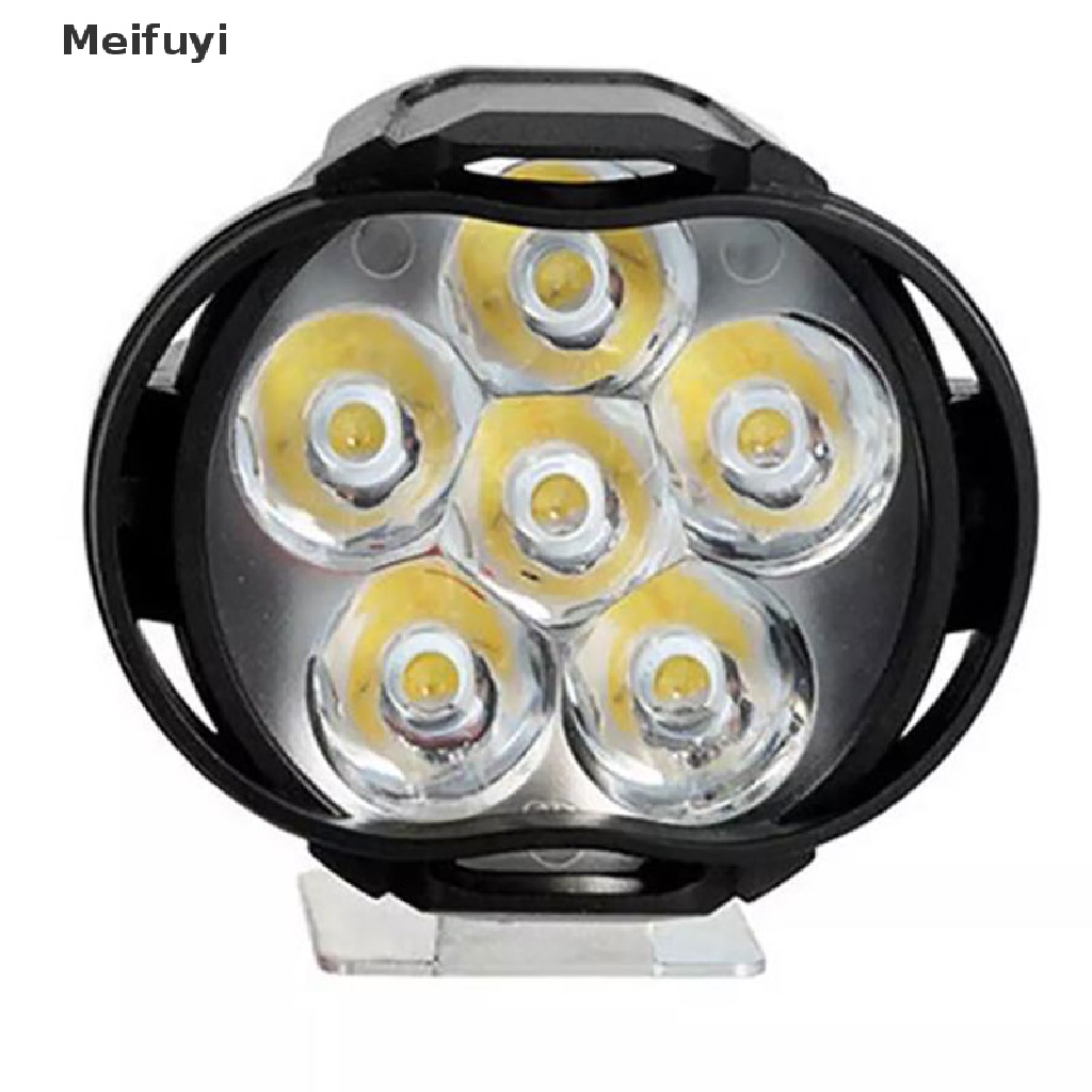 Cặp đèn pha VN439 6 bóng LED siêu sáng dành cho xe máy