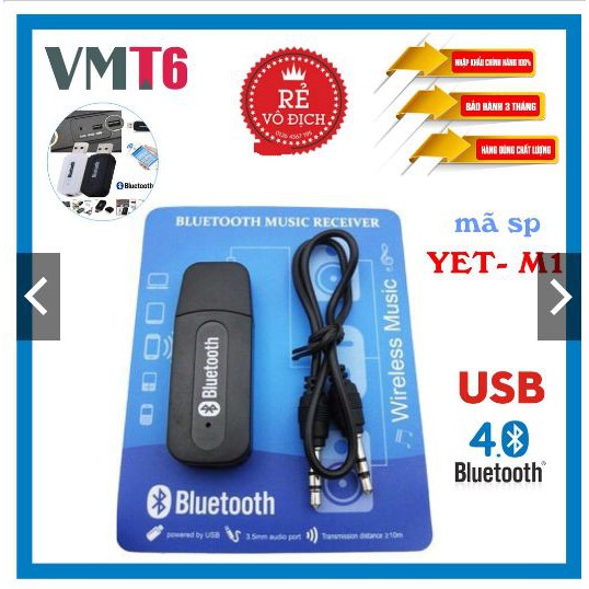 [HOT] USB kết nối Bluetooth cho loa THẾ HỆ 2 tạo kết nối bluetooth cho amply