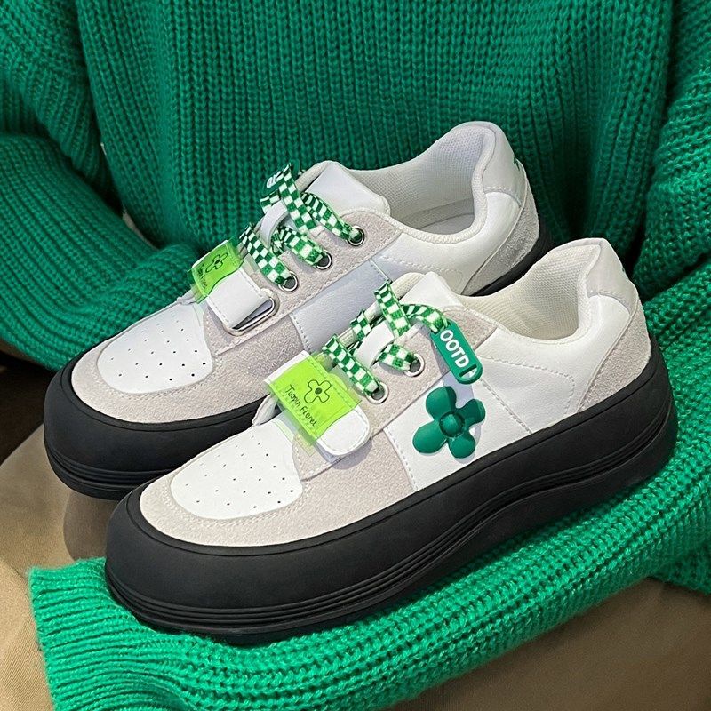 Giày Thể Thao canvas Đế Dày Thời Trang Mùa Xuân Dành Cho Nữ 2022