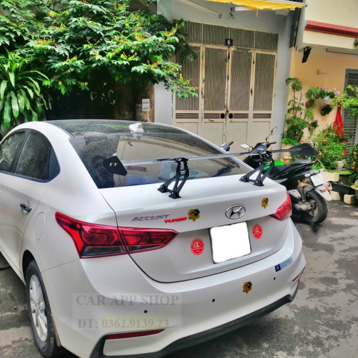 Hàng Loại 1 Đuôi Gió Thể Thao Có Đèn  Lắp Cho Xe Hyundai Accent Hết  Các Đời Hàng Cao Cấp