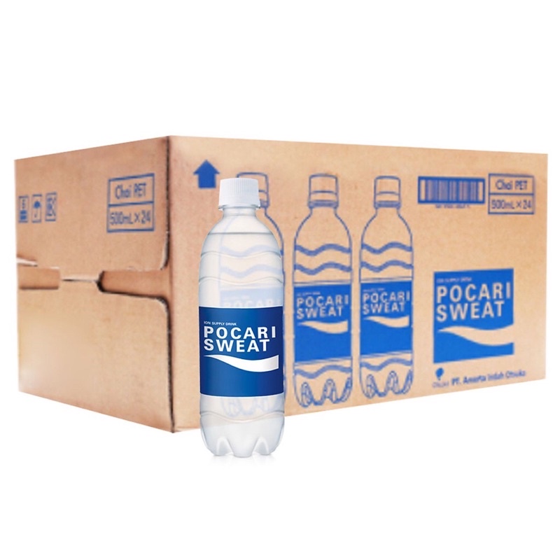 6 chai nước khoáng I-on Pocari Sweat 500ml