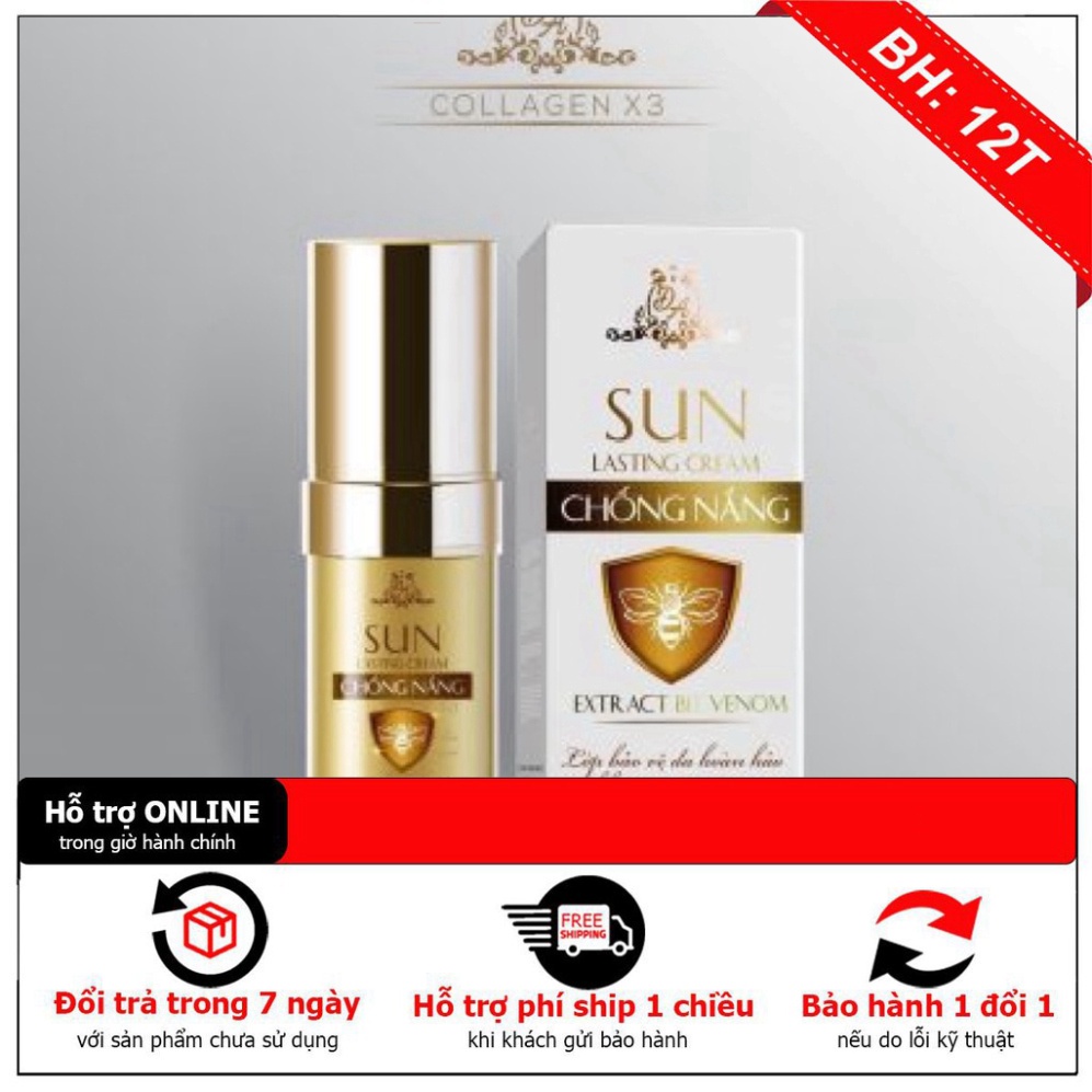 [CAM KẾT CHẤT LƯỢNG] - Kem chống nắng nọc ong Collagen X3 chính hãng công ty Đông Anh | BigBuy360 - bigbuy360.vn