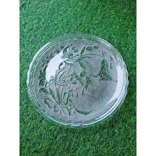 Dĩa thủy tinh 32cm