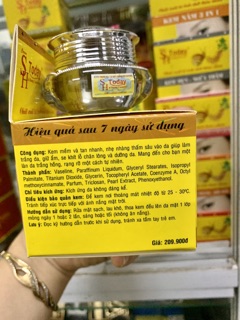 Kem dưỡng trắng giữ ẩm sh today ( 25g )
