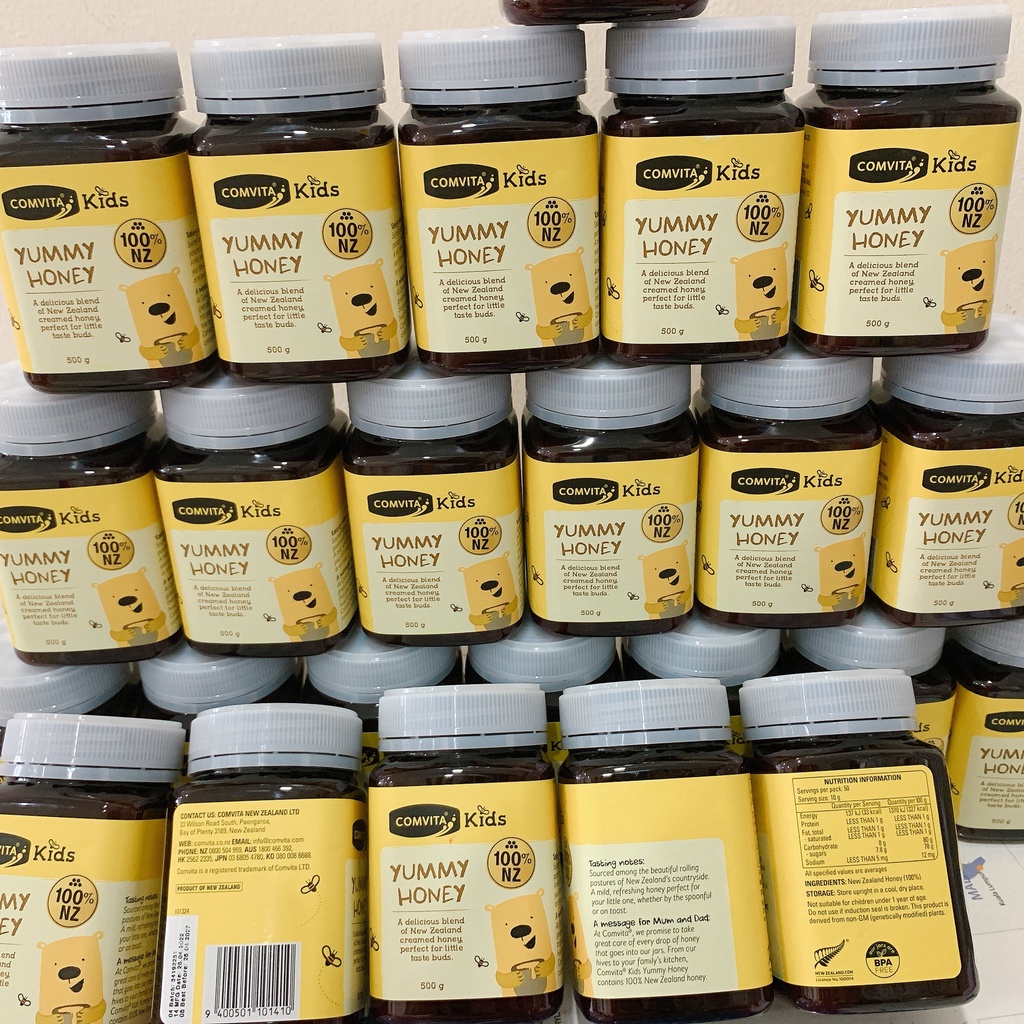 Mật Ong Dành Cho Trẻ Em Comvita Kids Yummy Honey 100% NZ