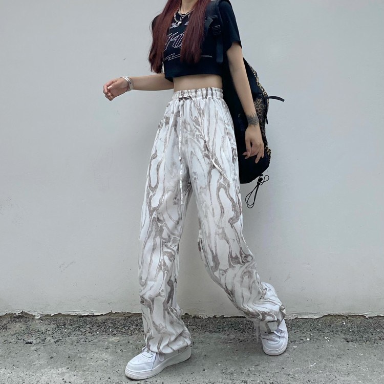 Quần ống rộng Thời Trang Hàn Quốc Cá Tính Cho Nữ