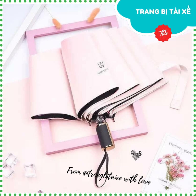 Ô che mưa ô tô, ô che nắng ngoài trời tốt cho các bác tài xế lúc xuống xe ô dù gấp gọn bỏ túi chống tia UV 2 lớp.