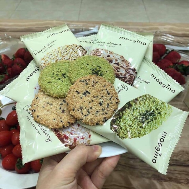 (MONSHOP) BÁNH QUY MOEGINO NHẬT BẢN