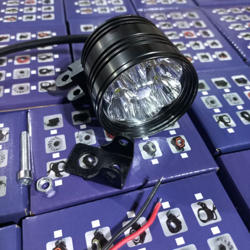 Bóng đèn led đèn trợ sáng L4 L6 sáng 3 chế độ và các tùy chọn tặng công tắc On Off