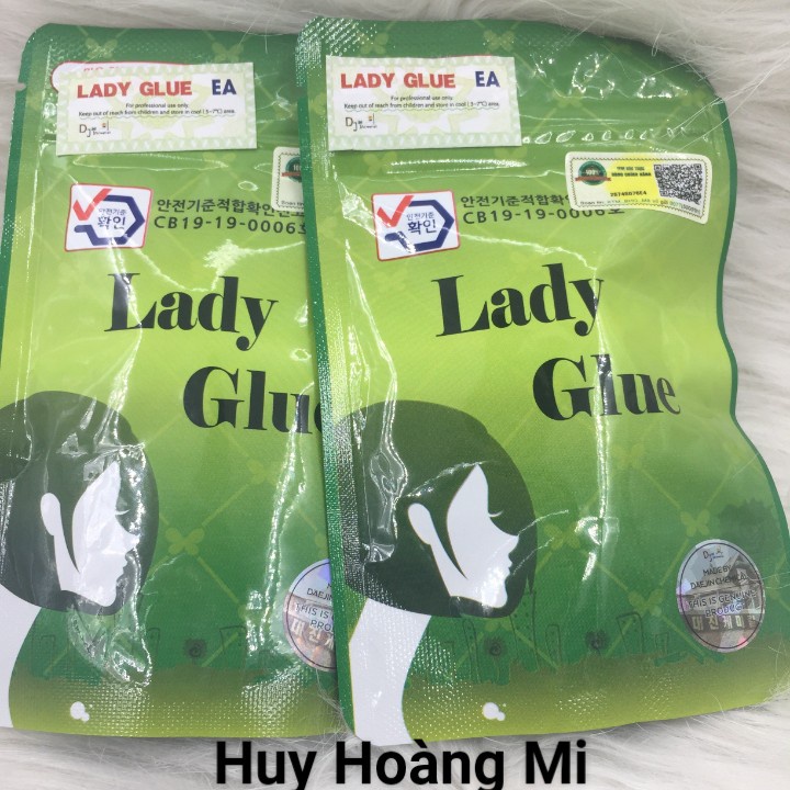 Keo Nối Mi Lady Xanh Chính Hãng - Dụng Cụ Nối Mi - Huy Hoàng Mi