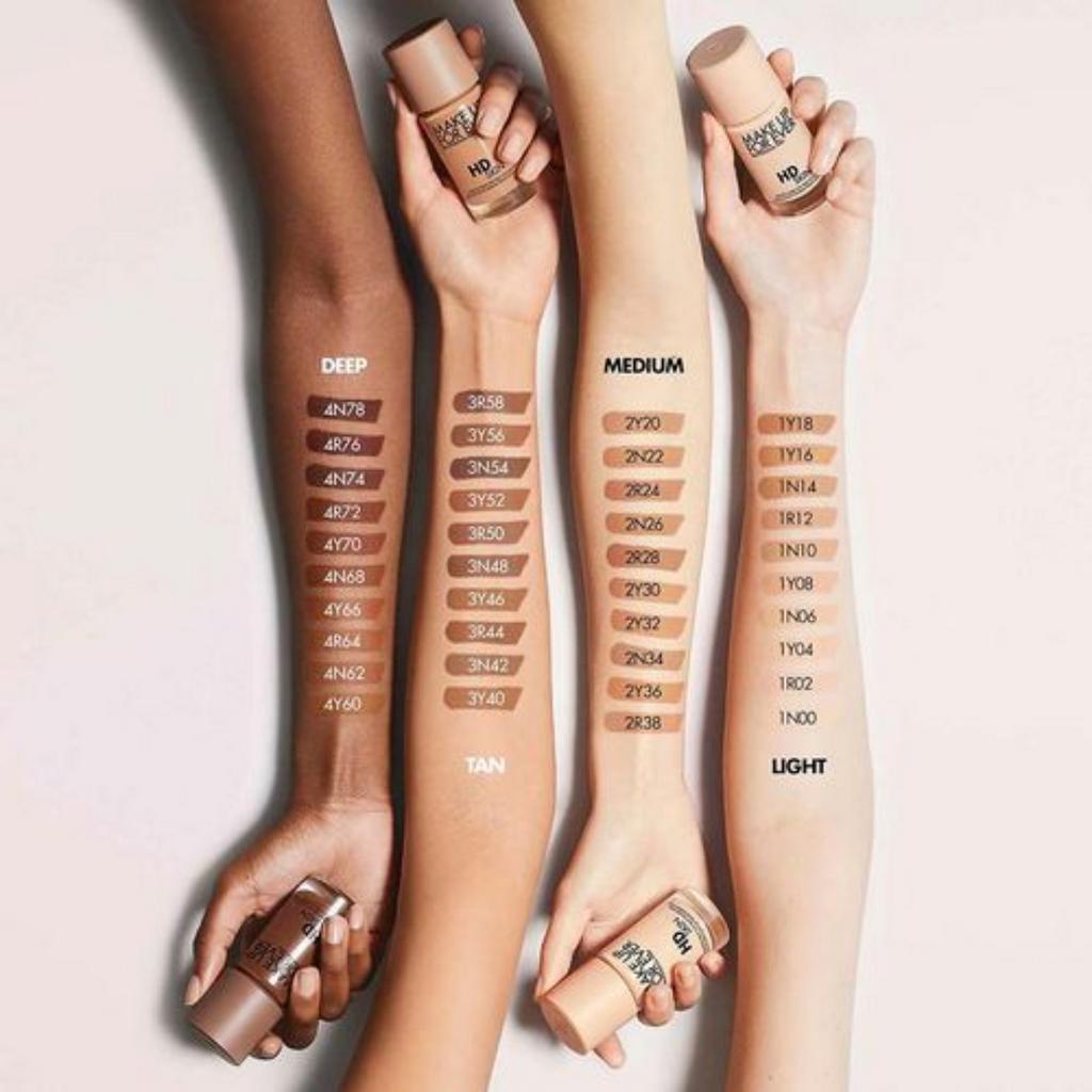 Kem nền che khuyết điểm lâu trôi Make Up For Ever HD Skin Foundation 30ml