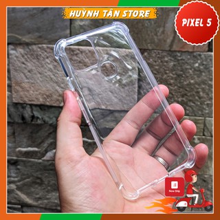 Ốp lưng pixel 5 chống sốc tpu trong suốt 6d