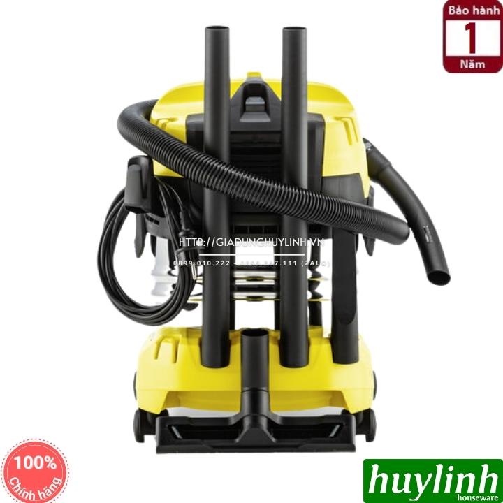 [Mã ELHA22 giảm 6% đơn 300K] Máy hút bụi khô và ướt Karcher WD4S - Tặng 4 túi lọc bụi