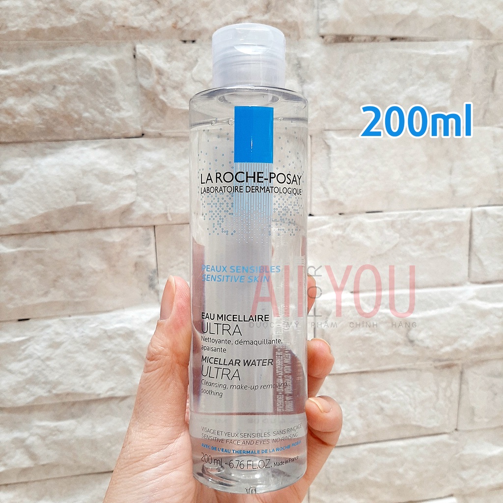 La Roche Posay Micellar Water Ultra Sensitive Skin - Nước tẩy trang làm sạch sâu cho da nhạy cảm