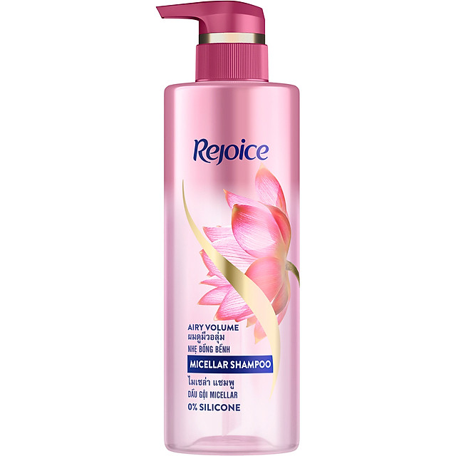 Dầu Gội Rejoice Micellar Nhẹ Bồng Bềnh 480ml