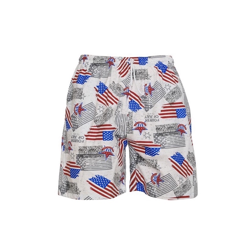 Quần short nam lưng thun hometex