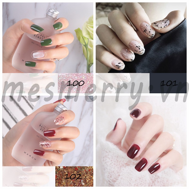 Sơn móng tay dạng gel gồm 71 màu sắc dung tích 10ml  USHINE