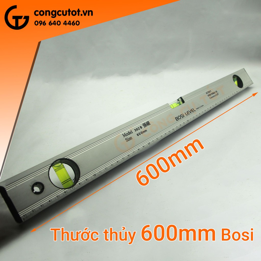 Thước thủy nivo từ 60cm Bosi